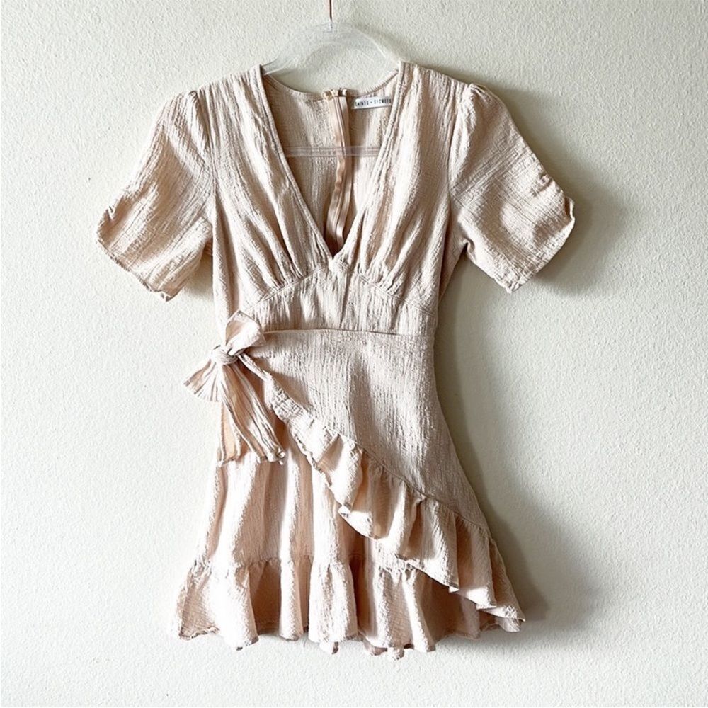 Saints + Secrets Wrap Summer Dress